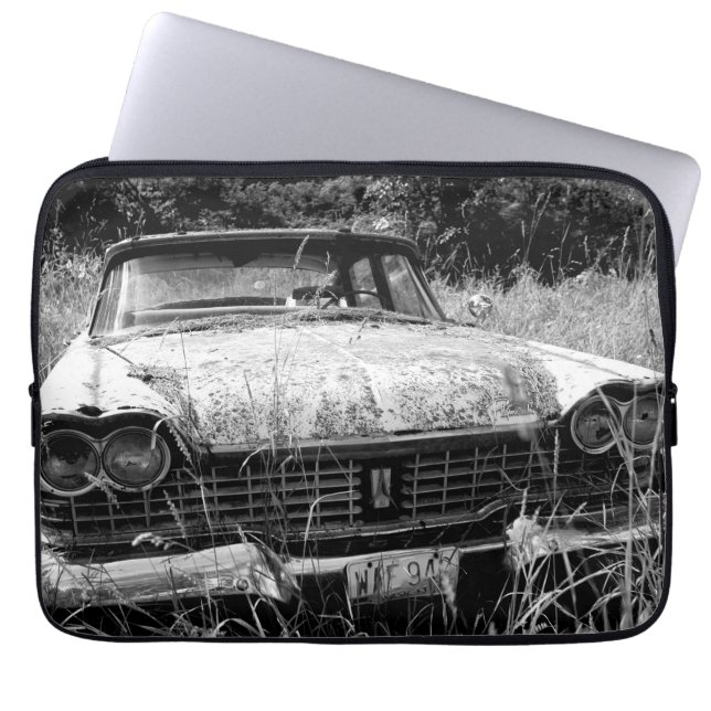 Plymouth Car Photo Laptop sleeve (Framsidan)