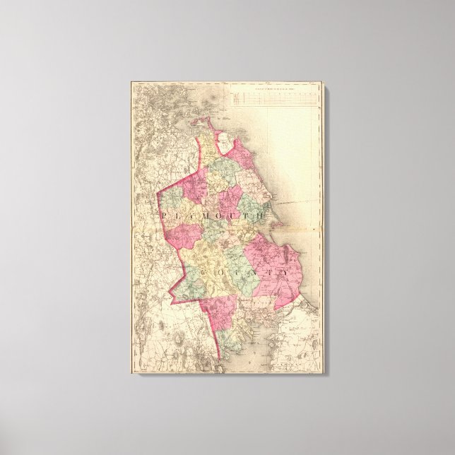 Plymouth County Canvastryck (Framsida)