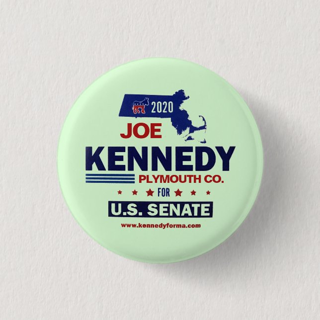 Plymouth County for Joe Kennedy 2020 Knapp (Framsida)