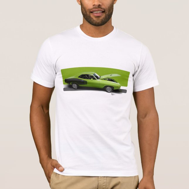 Plymouth Cuda 402 T-shirt (Framsida)