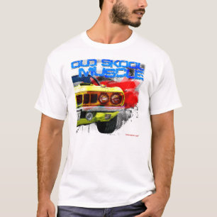 Plymouth Cuda gammal Skool muskel T-shirt