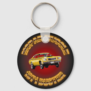 Plymouth dammtrasa 1971 Keychain. Nyckelring