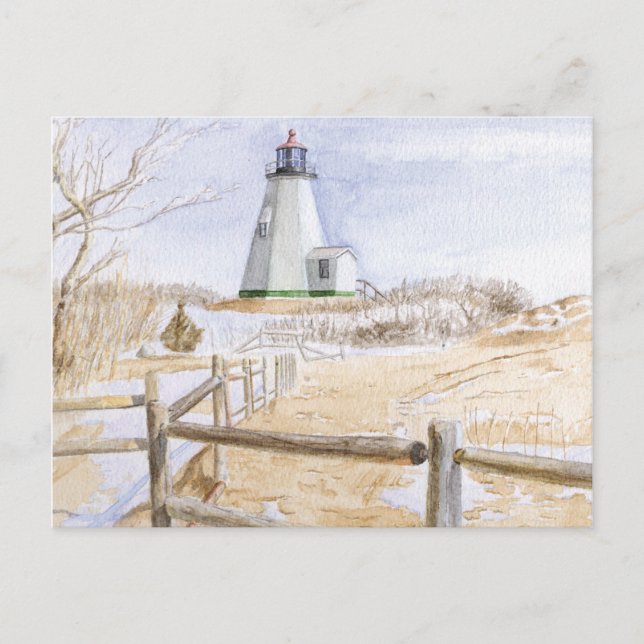 Plymouth fyr vykort (Framsida)