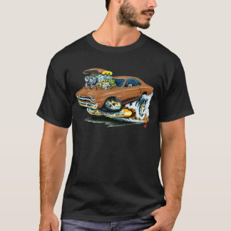 Plymouth GTX brun bil 1968-69 Tee Shirt