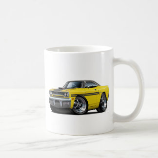 Plymouth GTX Gult-Svart bästa bil 1970 Kaffemugg