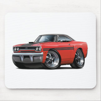 Plymouth GTX Röd-Svart bästa bil 1970 Musmatta