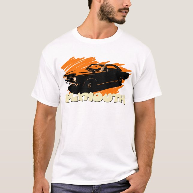 Plymouth GTX T-Shirt (Framsida)