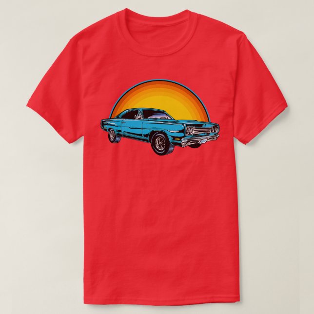 PLYMOUTH GTX T SHIRT (Design framsida)