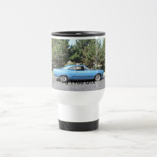 Plymouth GTX travel mug 1968 Resemugg