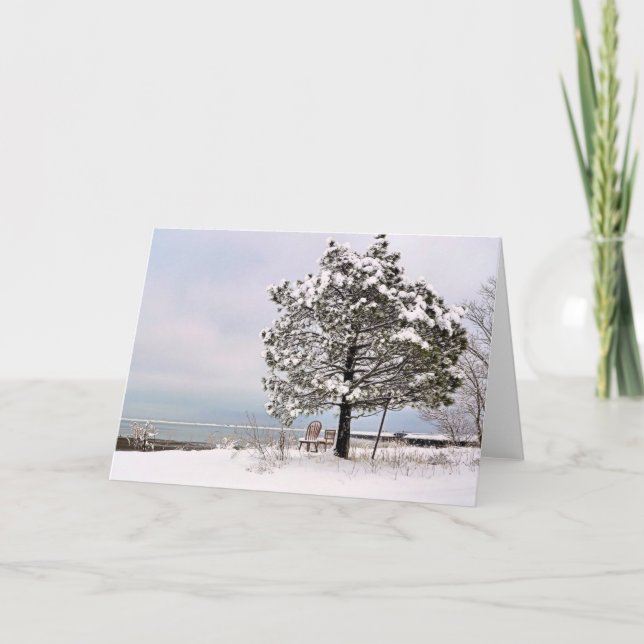 Plymouth harbor helgkort (Framsida)