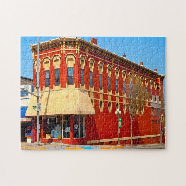 Plymouth Indiana. Pussel (Horisontell)