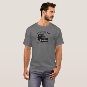 Plymouth. Krysler. Mopar. Black Hotrod 34. T Shirt