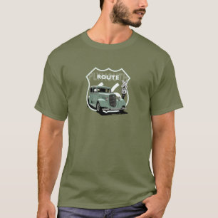 Plymouth. Krysler. Mopar. Mint Grönt Hotrod T Shirt