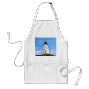 Plymouth Lighthouse, "Gurnet" Massachusetts Förkläde