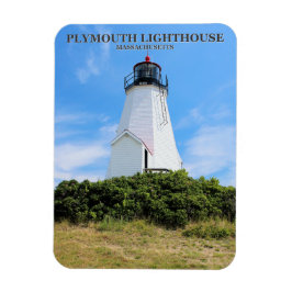 Plymouth Lighthouse, "Gurnet" Massachusetts Magnet
