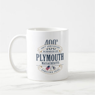 Plymouth, Massachusetts 400-årsdagen Mugg