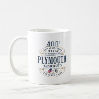 Plymouth, Massachusetts 400-årsdagen Mugg
