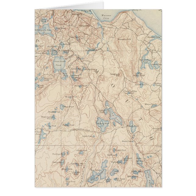 Plymouth, Massachusetts Hälsningskort (Framsidan)