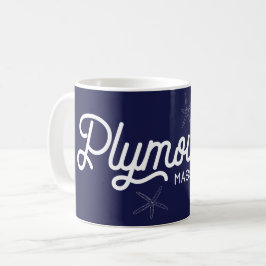 Plymouth Massachusetts Nautical Coffee Mugg