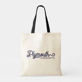 Plymouth, Massachusetts Tote Bag Tygkasse