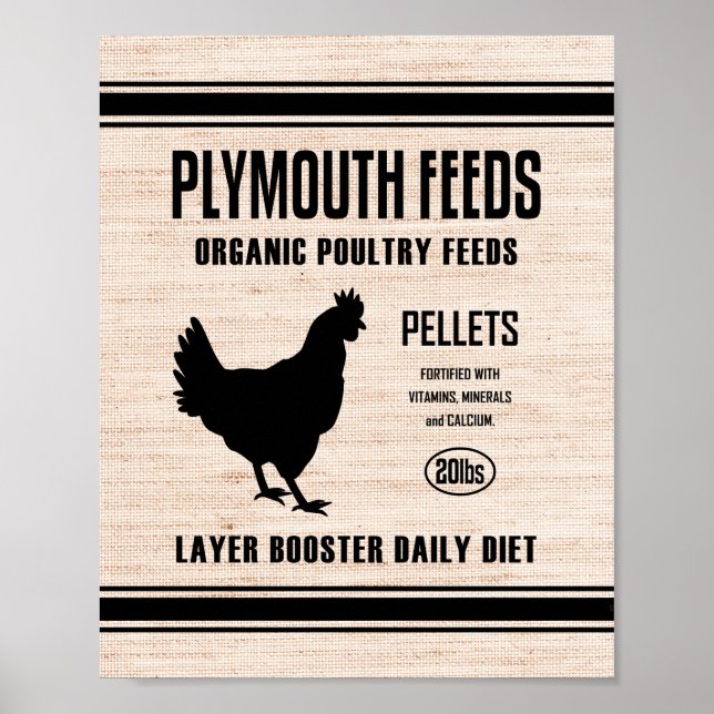 PLYMOUTH MATAR POSTER (Framsidan)