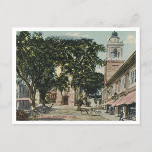 Plymouth MORSA, Town Square, 1910 Vykort