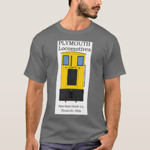 Plymouth Narrow Gage Locomotive T Shirt
