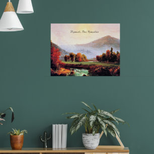 Plymouth New Hampshire, bra Art-målning, Poster