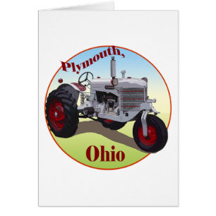 Plymouth, Ohio Hälsningskort
