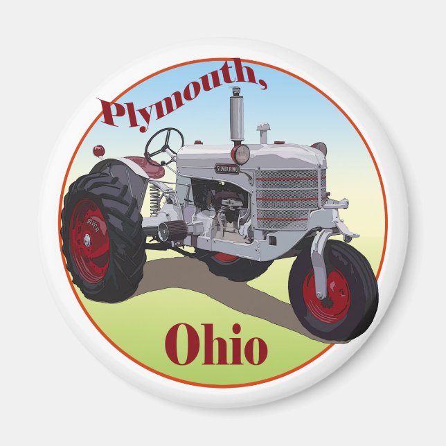Plymouth, Ohio Magnet (Framsidan)