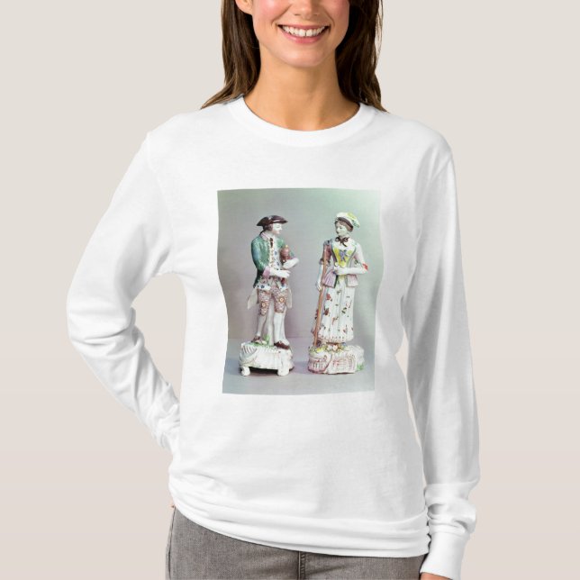 Plymouth porslinherde och shepherdess tröja (Framsida)