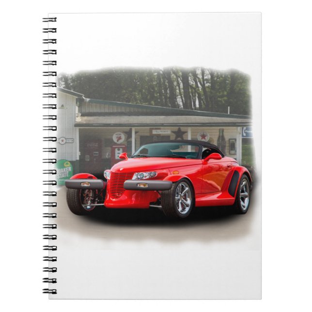 Plymouth Prowler. Anteckningsbok (Framsidan)