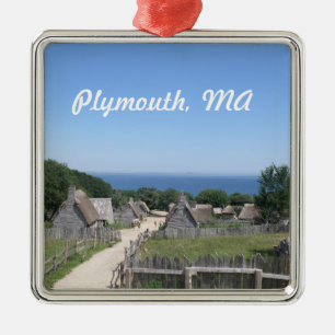 Plymouth prydnad julgransprydnad metall