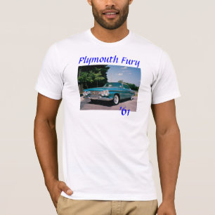 Plymouth raseri 1961 t-shirt