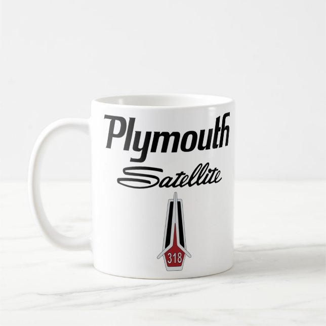 Plymouth Satellite 318 Kaffemugg (Vänster)