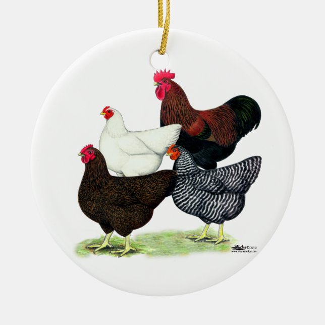 Plymouth Sten-kvartetten Julgransprydnad Keramik (Framsidan)