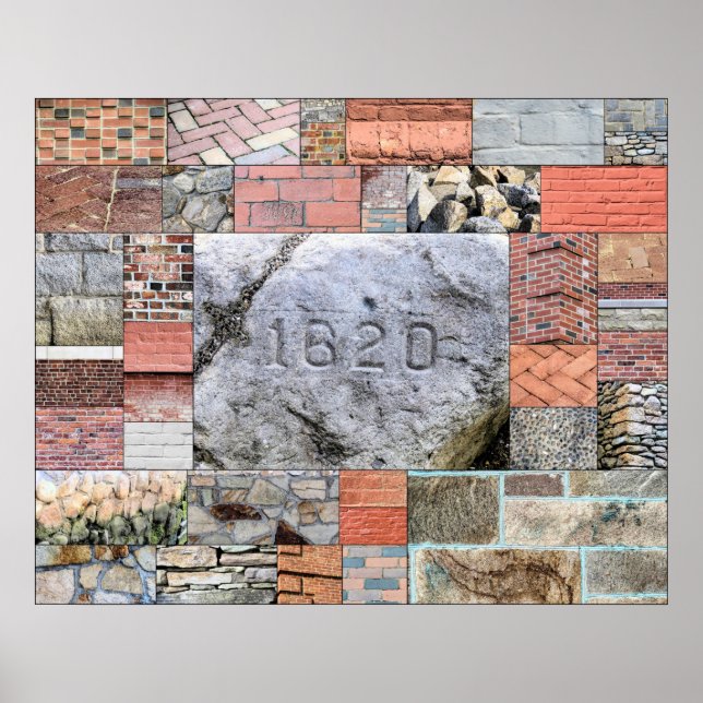 Plymouth Sten och Bricks poster (Framsidan)