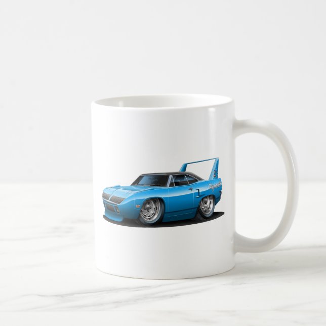 Plymouth Superbird blåttbil 1970 Kaffemugg (Höger)