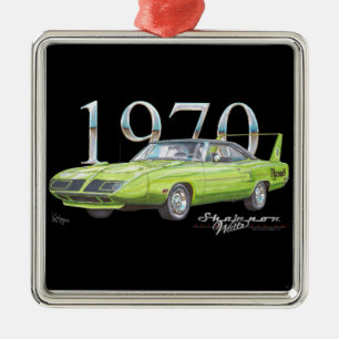Plymouth Superbird julprydnad 1970 Julgransprydnad Metall