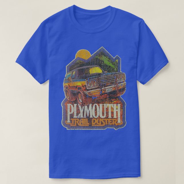 Plymouth Trail Duster 4x4  T Shirt (Design framsida)
