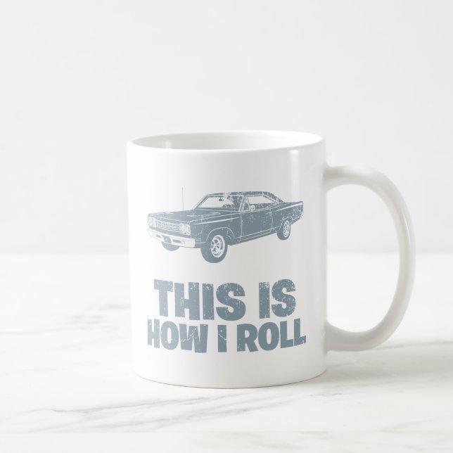 Plymouth vägspringer 1969 kaffemugg (Höger)