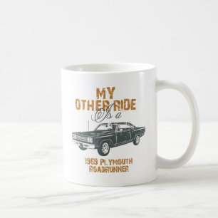 Plymouth vägspringer 1969 kaffemugg