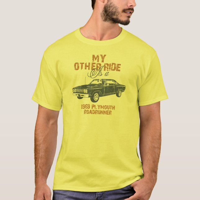 Plymouth vägspringer 1969 tee (Framsida)