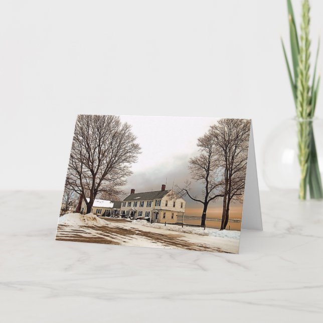 Plymouth Yacht Klubb - julkort Helgkort (Framsida)