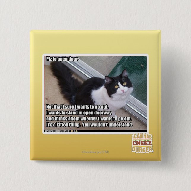 Plz till den öppna dörren knapp (Framsida)