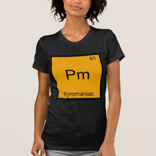 Pm - Pyroman Rolig Kemitecken T-Shirt