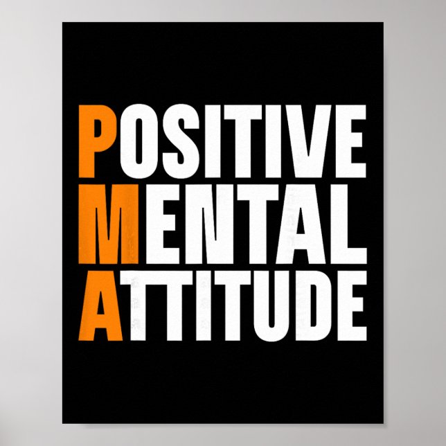 Pma Positiv Mental Attityd _1  Poster (Framsidan)