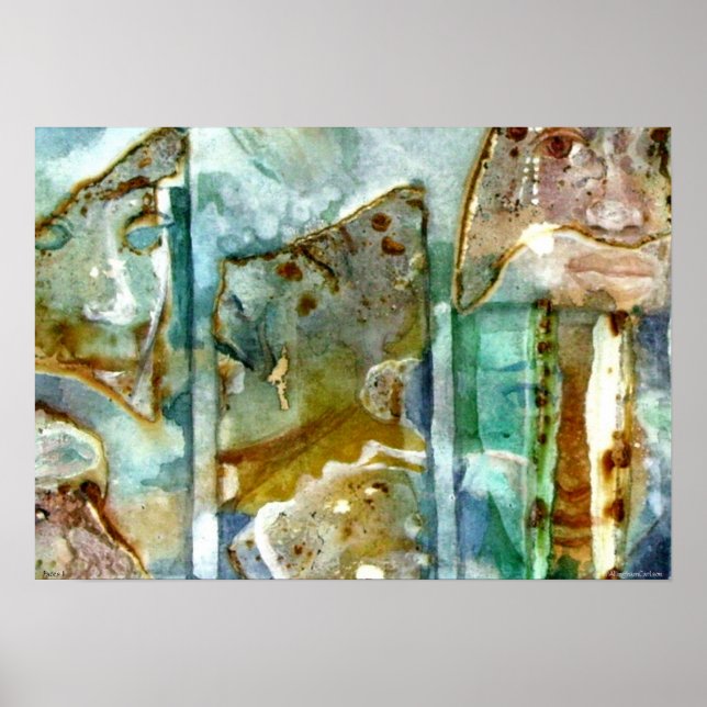 PMACarlson Ansikte II Poster (Framsidan)