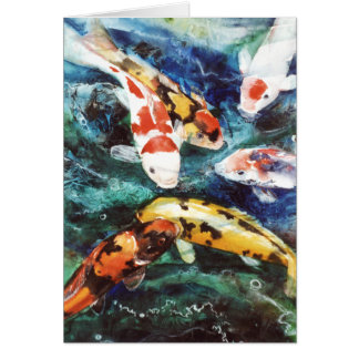 PMACarlson Koi II Hälsningskort