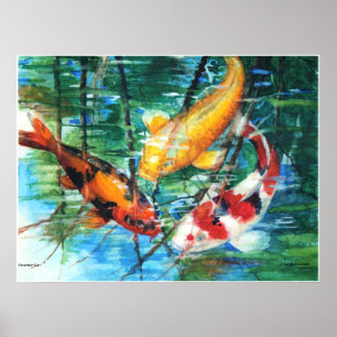 PMACarlson November Koi affisch